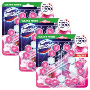 Domestos Power5 WC osviežovač bloky Magnolia (9x50g)