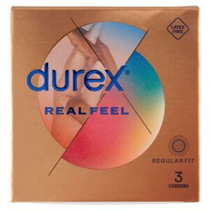 Durex Real Feel Kondómy 3ks