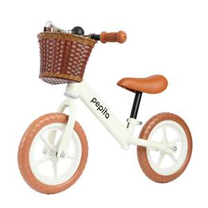 Bežecký bicykel Pepita s kovovým rámom, košíkom a klaksónom 12&qu...