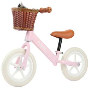 Pepita bežecký bicykel s kovovým rámom, košíkom a klaksónom 12&qu...