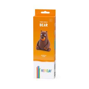 Hey Clay vzduchschnúca sada na modelovanie - Medveď 3 ks