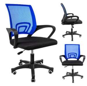 Ergonomická otočná kancelárska stolička Pepita - blue-black
