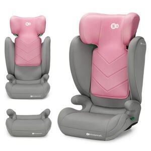 Kinderkraft I-SPARK i-Size bezpečnostná detská sedačka 15-36 kg - pink