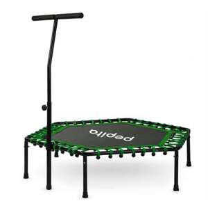 Pepita Fitness trampolína s rukoväťou 127cm - zelená