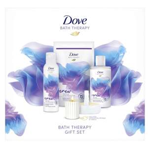 Exkluzívne darčekové balenie Dove Renew Bath Therapy