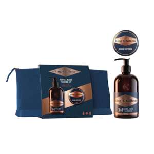Gillette King C. 3v1 Perfect Beard Regimen Kit Darčeková sada