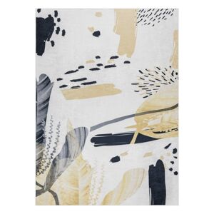 Koberec ARLEN ABSTRACT1 farba biela štýl abstraktný 80x150 Hakano
