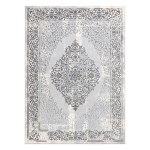 Koberec IONA ROSETTE farba sivá 120x170 Hakano