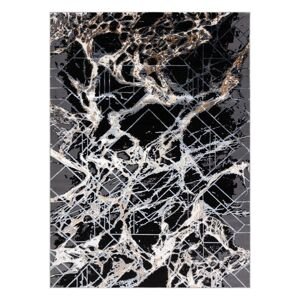Koberec WELLI ABSTRACT 2 farba sivá 160x220 Hakano