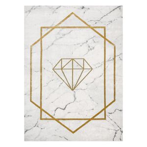 Koberec ESTEMA DIAMOND farba krémová 140x190 Hakano