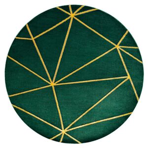 Koberec okrúhly ESTEMA GEOMETRIC farba sklo zelená r120 Hakano