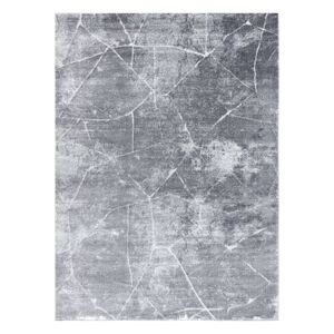 Koberec TREX MARBLE farba sivá 160x220 Hakano