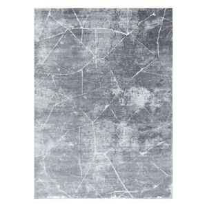 Koberec TREX MARBLE 2 farba sivá 160x220 Hakano