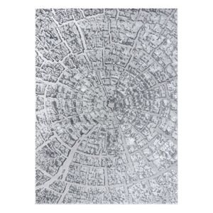 Koberec TREX TREE 2 farba sivá 120x170 Hakano