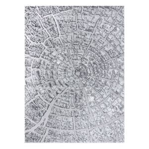 Koberec TREX TREE 2 farba sivá 140x190 Hakano