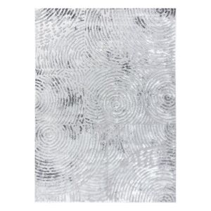 Koberec TREX FINGER farba sivá 140x190 Hakano