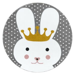 Koberec TINIES BUNNY farba sivá 140x190 Hakano