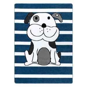 Koberec TINIES PUPPY farba modrá 140x190 Hakano