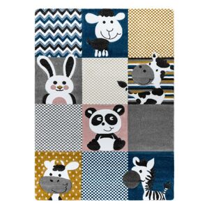 Koberec TINIES ZOO farba krémová 80x150 Hakano