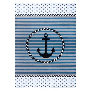 Koberec TINIES MARINE farba modrá 140x190 Hakano