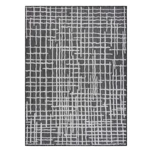 Koberec VINEA LINES farba čierna 80x150 Hakano