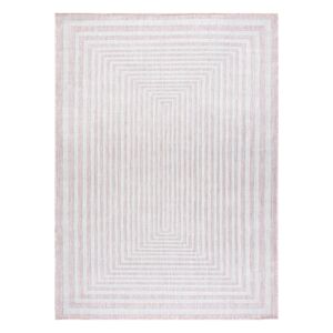 Koberec VINEA MAZE farba púdrovo ružová 200x290 Hakano