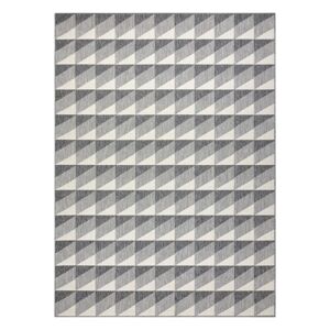 Koberec WINK RHOMBUS farba sivá 80x150 Hakano