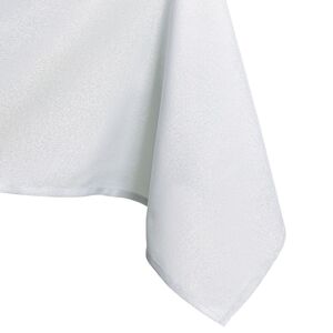 Obrus Empire white plain classic 120 kolo AmeliaHome
