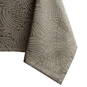 Obrus Gaia cappucino s reliéfom 130x130 AmeliaHome