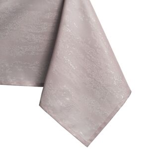 Obrus Vesta púdrovo ružový reliéfny moderný 110x200 owal AmeliaHome
