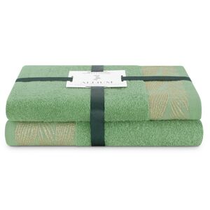 Uterák ALLIUM farba zelená štýl klasický 50x90+70x130 AmeliaHome