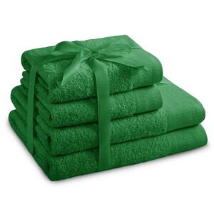 Uterák AMARI - AMELIAHOME farba sklo zelená štýl klasika 2*70x140...