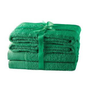Uterák AMARI - AMELIAHOME farba sklo zelená štýl klasika 2*70x140...