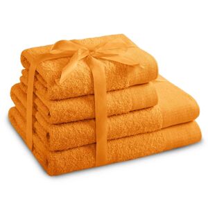 Uterák AMARI - AMELIAHOME oranžový 2*70x140+2*50x100 AmeliaHome