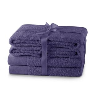Uterák AMARI - AMELIAHOME farba fialová štýl klasický 2*70x140+4*...