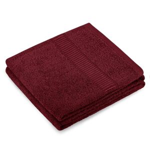 Uterák AVIUM farba bordová štýl klasický 70x130 AmeliaHome
