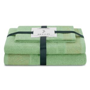 Uterák BELLIS farba zelená štýl klasický 30x50+50x90+70x130 AmeliaHome