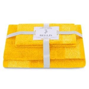 Uterák BELLIS farba žltá štýl klasický 30x50+50x90+70x130 AmeliaHome