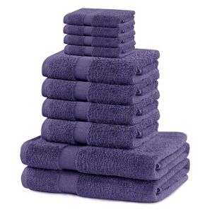 Uterák MARINA farba fialová štýl klasická tkanina bavlna 2*70x140...