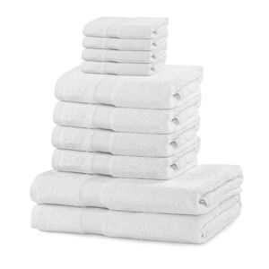 Uterák MARINA farba biela štýl klasická tkanina bavlna 2*70x140+4...