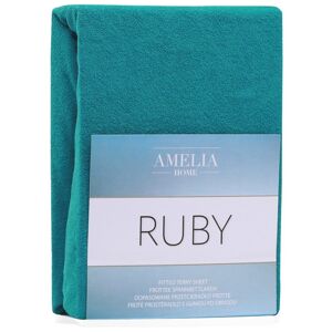 Prikrývka RUBY farba tyrkysová štýl klasická látka froté 220-240x...