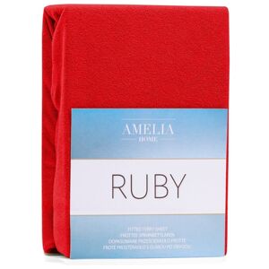 Prikrývka RUBY farba červená štýl klasická látka froté 200-220x20...
