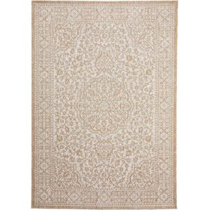 Koberec CLEO 2 farby krémový štýl boho 80x150 Benuta