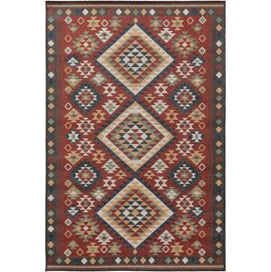 Koberec MIRENA farba červená štýl aztec 120x170 Benuta