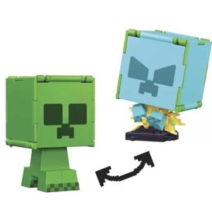 Minecraft: Flippin Figs konvertibilná figúrka - Creeper a elektri...