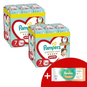 Pampers Premium Care Pants 2 mesačné balenie plienok 17 kg+ Junio...