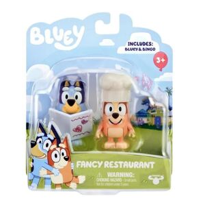 Sada 2 figúrok Bluey a Bingo v reštaurácii - Fancy Restaurant, 4...