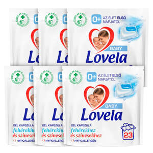 Lovela Baby Hypoalergénne pracie kapsuly 6x23ks