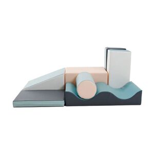 IGLU SOFT PLAY Vzdelávacie penové ihrisko - Prieskumníci - modrá
