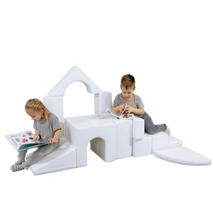 IGLU SOFT PLAY Multifunkčná penová hracia súprava - Kreativita - biela